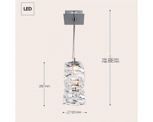 Подвесной светильник Maytoni Coil MOD124PL-L3CH3K