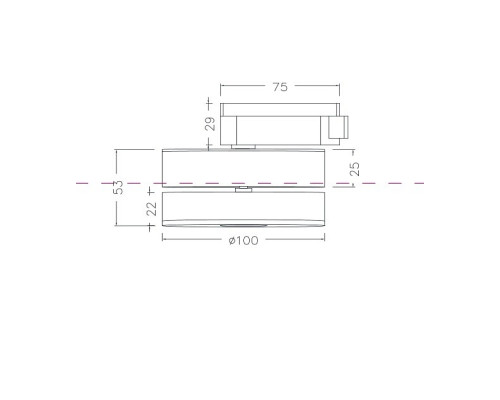 Накладной светильник Maytoni Magic TR006-1-12W3K-B4K