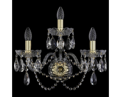 Бра Bohemia Ivele Crystal 1400 1402B/2+1/195/XL/G