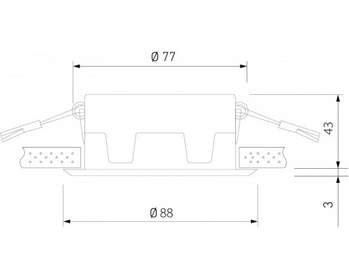 Встраиваемый светильник Elektrostandard Basic a062941