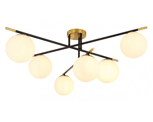 Потолочная люстра Arte Lamp Alcor A2224PL-6BK