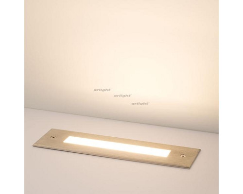 Встраиваемый в дорогу светильник Arlight LTD-LINE-TILT-S210-8W Warm3000 (SL, 120 deg, 230V) 024944