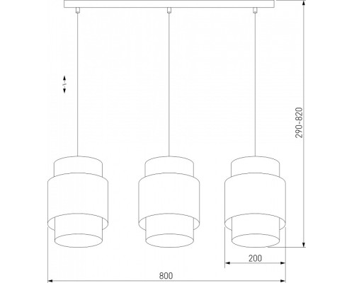 Подвесной светильник TK Lighting Boho 6531 Boho White