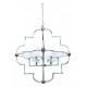 Подвесная люстра LUMINA DECO Baltimore LDP 8020-6 CHR+WT