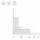 Соединитель угловой L-образный накладной Arlight KLUS 026134