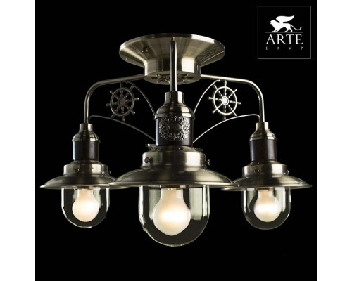 Потолочная люстра Arte Lamp Sailor A4524PL-3AB