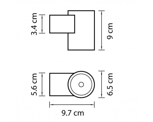 Накладной светильник Lightstar Paro LED 350672