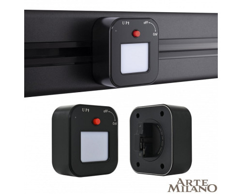 Накладной светильник Arte Milano Am-track-sockets 380022TL/Light Black