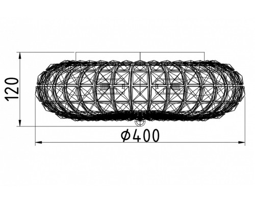 Накладной светильник Maytoni Broche DIA902-04-N