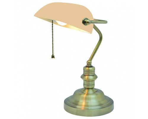 Настольная лампа офисная Arte Lamp Banker A2493LT-1AB