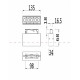 Накладной светильник Maytoni Points TR014-2-10W4K-B