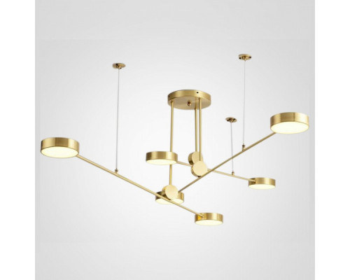 Потолочная люстра Imperiumloft Technum Led Gold TECHNUM-LED-GOLD01