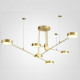 Потолочная люстра Imperiumloft Technum Led Gold TECHNUM-LED-GOLD01