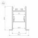 Профиль встраиваемый Arlight SL-COMFORT 031764