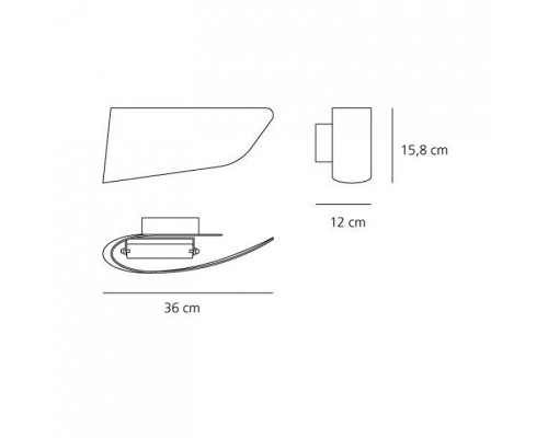 Накладной светильник Artemide  1230020A