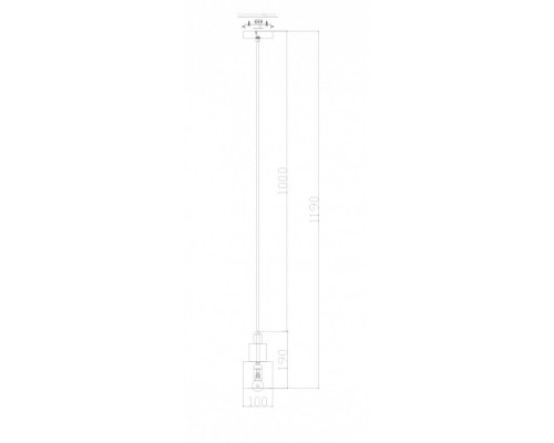 Подвесной светильник Freya Moke FR4006PL-01BS