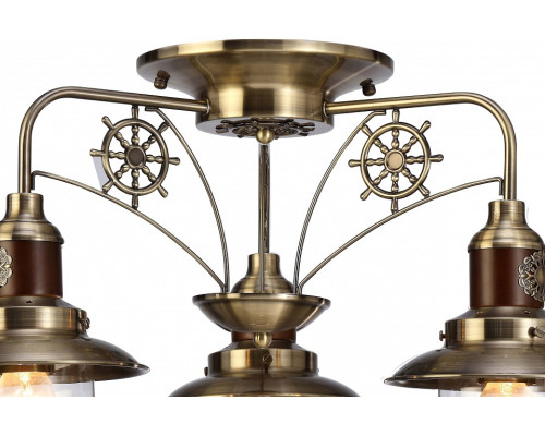 Потолочная люстра Arte Lamp Sailor A4524PL-3AB