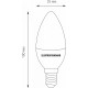 Лампа светодиодная Elektrostandard Свеча F E14 7Вт 4200K a049063