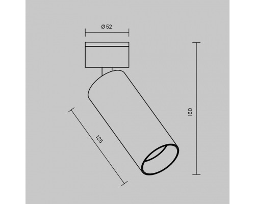 Спот Maytoni FOCUS LED C055CL-L12W3K-W-BS