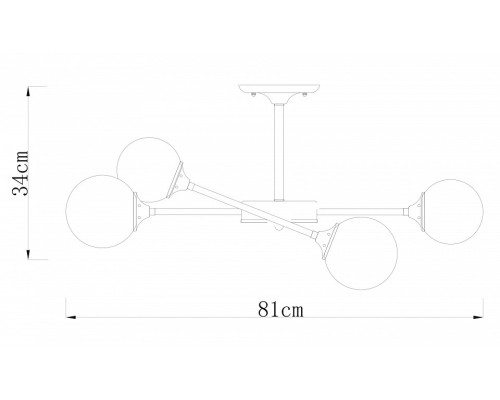 Люстра на штанге Arte Lamp Marco A2703PL-6SG