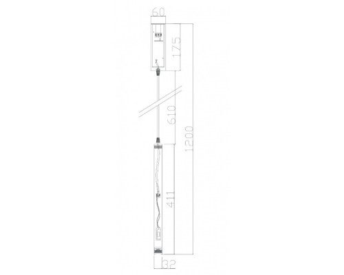 Подвесной светильник Freya Telescope FR5168PL-L3W