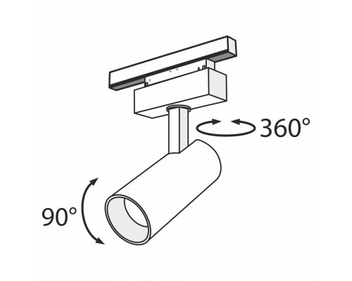 Светильник на штанге Maytoni Focus LED TR019-2-15W3K-B