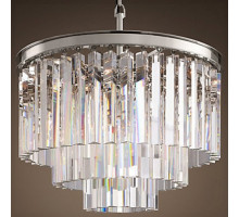 Подвесная люстра Imperiumloft Rh 1920S Odeon Clear Glass Fringe 40.1539