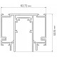 Трек встраиваемый Ambrella Light GL GL3262