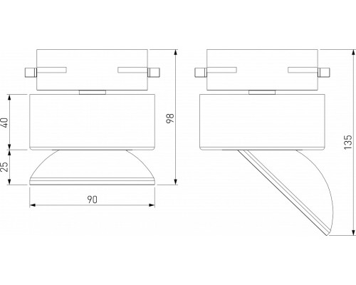 Светильник на штанге Elektrostandard Smooth a062874