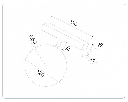 Накладной светильник Ambrella Light GL GL3921