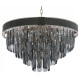 Подвесная люстра LUMINA DECO Chici LDP 6002-500 R.GD+GY