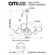 Подвесная люстра Citilux Нарда CL204190