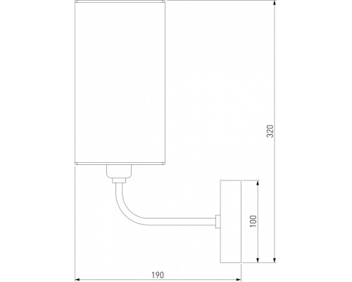 Бра Eurosvet Purezza 60128/1 хром