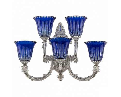 Бра Bohemia Ivele Crystal 7109 7109B15/3+2/210 NW P2 U Clear-Blue/H-1K