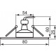 Встраиваемый светильник Feron GS-M362 28345