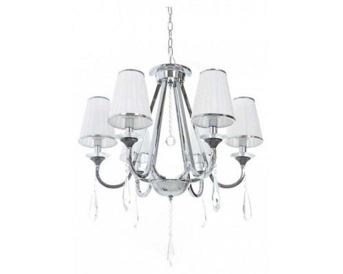 Подвесная люстра LUMINA DECO Milesia LDP 8926-6 WT+CHR