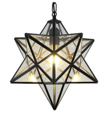 Подвесной светильник Imperiumloft Black Star Clear Glass 101314-26