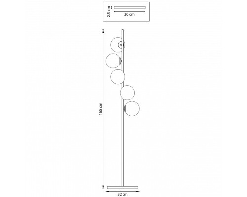 Торшер Lightstar Croco 815753