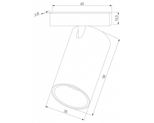 Светильник на штанге Elektrostandard Mini Magnetic a065645