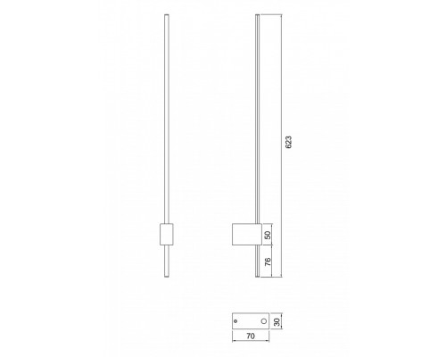 Бра Maytoni Pars C070WL-L6GB3K