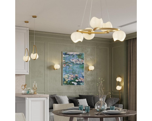 Подвесная люстра Odeon Light Waterlily 4873/5