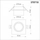Встраиваемый светильник Novotech Lirio 370718