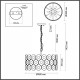 Подвесной светильник Odeon Light Tokata 4974/6