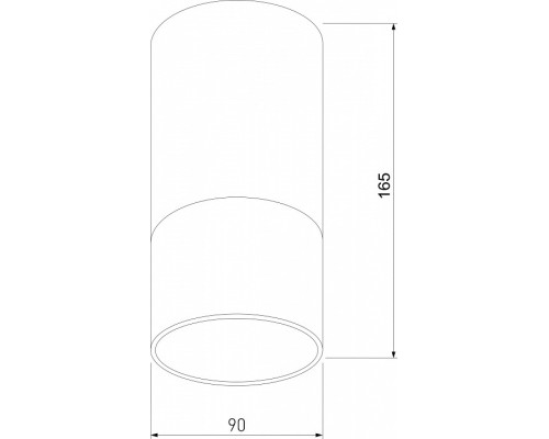 Накладной светильник Elektrostandard Light LED a057156