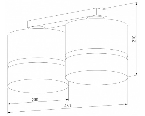 Накладной светильник TK Lighting Paglia 6692 Paglia