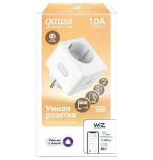 Розетка умная Gauss Smart Home 10А 5510122