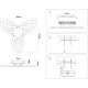 Потолочная люстра Ambrella Light FA FA4545