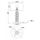 Настольная лампа декоративная Maytoni Talento DIA008TL-01CH