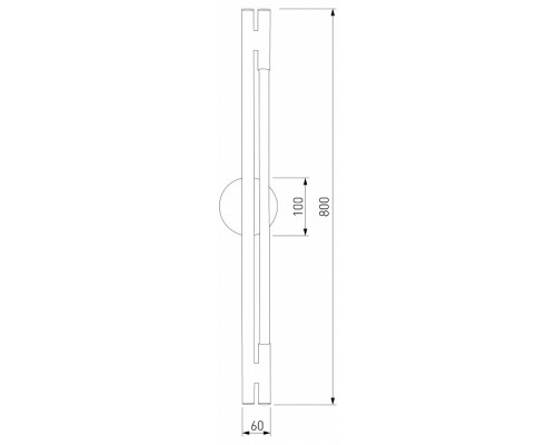 Накладной светильник Eurosvet Talus 50265 LED титан