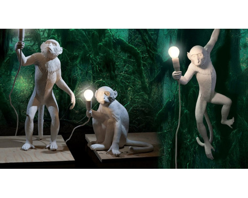 Лампа светодиодная Seletti Monkey Lamp E14 4Вт K R14880